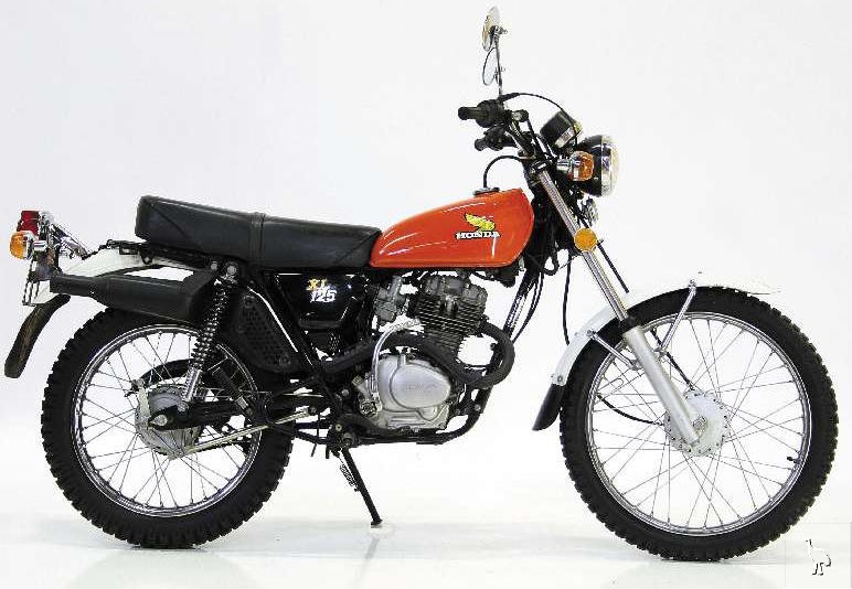 Honda xl125 motorcycle parts #1