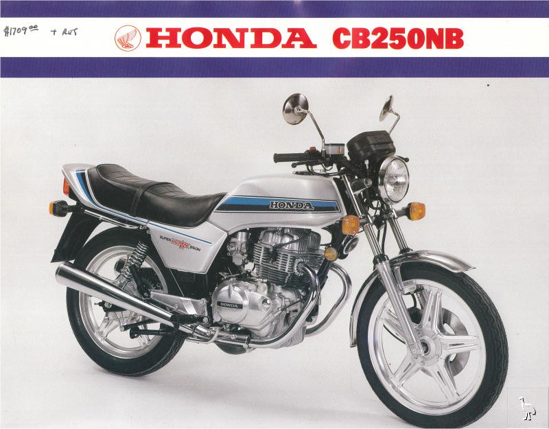 Honda cb250nb spec