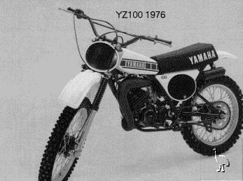 1976 Yamaha 100 Enduro