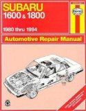 Haynes Subaru 1600 and 1800 (1980-) Shop Manual