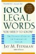 1001 Legal Words You Need to Know (1001 Words You Need to Know)
