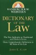 Random House Websters Dictionary of the Law