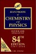 CRC Handbook of Chemistry and Physics, 84th Edition