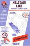 Hillsdale Lake Fishing Map (Kansas Fishing Series, M385)