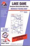 Lake Oahe Fishing Map: Cheyenne River Little Bend Area (South Dakota Fishing Series, M210)