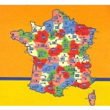 Michelin Local Map No. 345 Corse-du-Sud, Haute-Corse (Corsica, France) Scale 1:150,000 (Multilingual Edition)