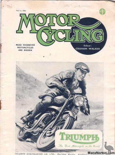 The MotorCycling Magazine May 1948