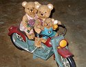 Teddy Bears on Motorcycle