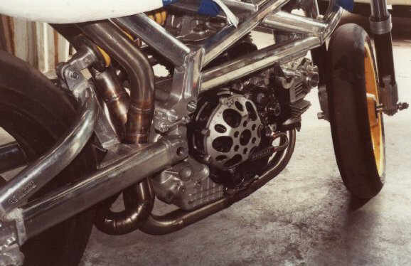 Ducati racing exhaust