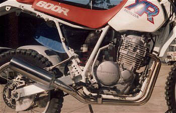 XR600 Honda with Foran exhaust