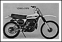 Yamaha YZ400C
