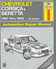 Chevrolet Corsica & Beretta Automotive Repair Manual