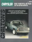 Chrysler : Dodge/Plymouth Full Size Trucks 1967-88 Repair Manual