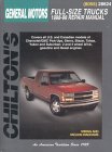 General Motors-Full-Size Trucks 1988-98 Repair Manual