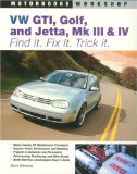VW GTI, Golf, Jetta, MK III and IV: Find It. Fix It. Trick It. (Motorbooks Workshop)