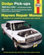 Haynes Dodge Pickup Full Size 1994-2001 (Haynes Automotive Repair Manual)