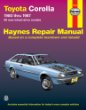 Toyota Corolla Rwd Automotive Repair Manual