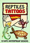 Reptiles Tattoos (Temporary Tattoos)