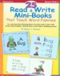 25 Read  Write Mini-Books That Teach Word Families