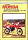 Honda XL/XR200-350 Singles, 1978-1996 Manual