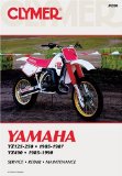 Clymer Yamaha Yz125-250, 1985-1987: Yz490, 1985-1990 (Clymer Motorcycle Repair)