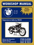 BMW MOTORCYCLES FACTORY WORKSHOP MANUAL R26 R27 (1956-1967)