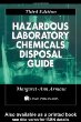 Hazardous Laboratory Chemicals Disposal Guide, Third Edition