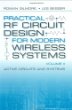 Practical RF Circuit Design for Modern Wireless Systems Vol. 2: Active Circuits and Systems