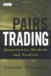 Pairs Trading : Quantitative Methods and Analysis (Wiley Finance)