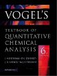 Vogels Quantitative Chemical Analysis (6th Edition)