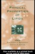 Physical Properties of Lipids