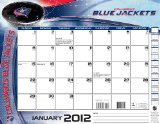 Columbus Blue Jackets 2012 Calendar