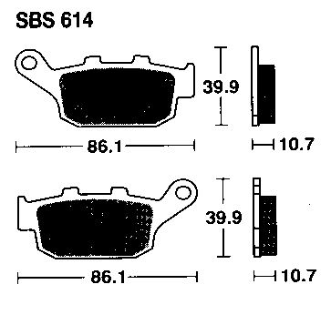 thumbnail image 2 of Lucas TRW MCB019 Brake Pads – Compatible With BMW R 100 & Moto Guzzi – High-Quality Replacement 2 of 5