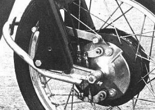 Cotton front brake