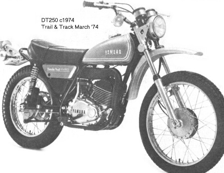 Yamaha DT250 circa 1974